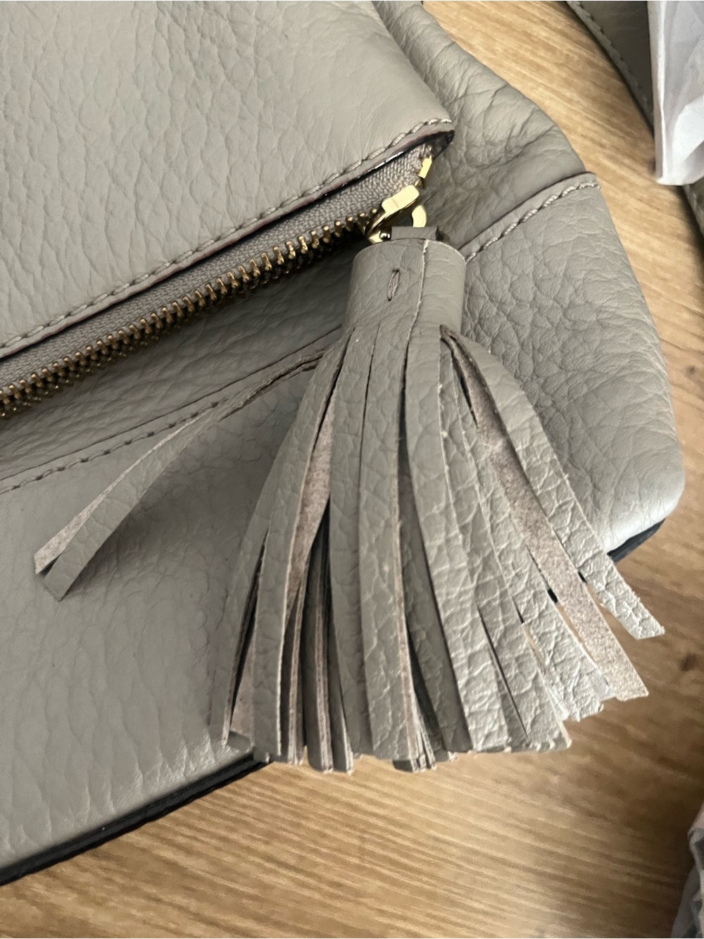 Kate Spade New York Cobby Hill Convertible Crossbody in Gray Beige with Dust Bag - Picture 16 of 16